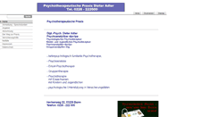 Desktop Screenshot of praxis-adler.de